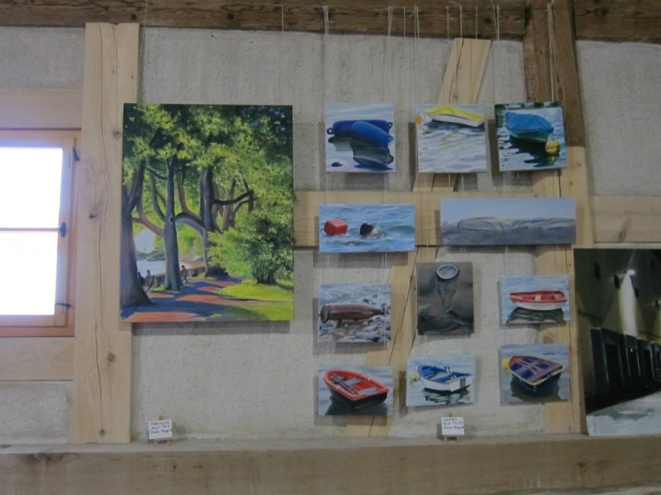 Ausstellung im Torkel in Liggeringen
