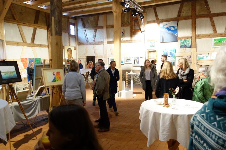 Ausstellung in der Torkel in Liggeringen