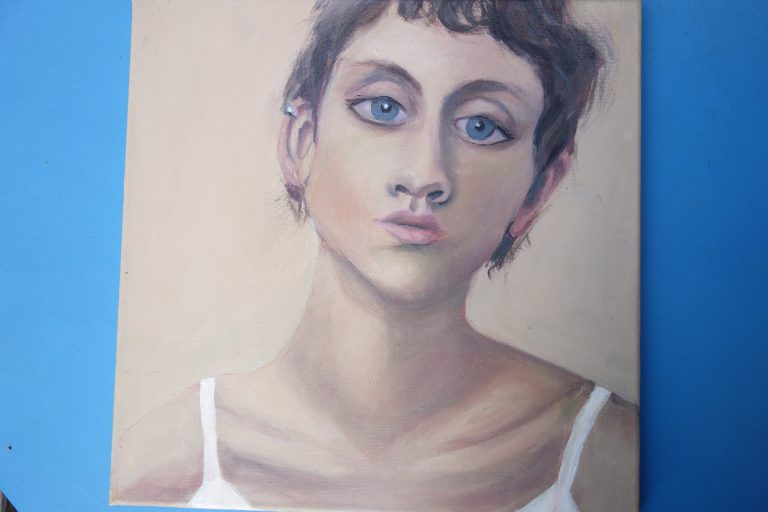 Übergroße Augen