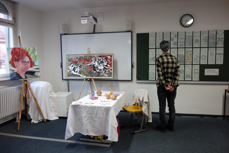 Ausstellungsansicht Kulturnacht im CDC