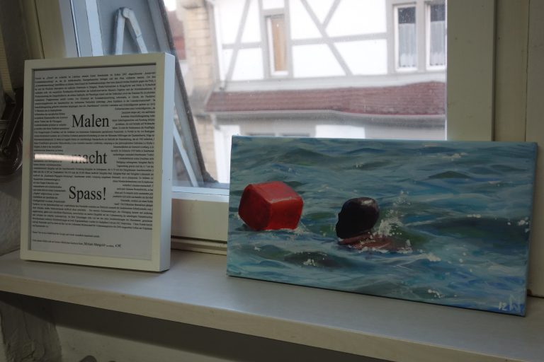 Ausstellungsansicht Kulturnacht im CDC Detail