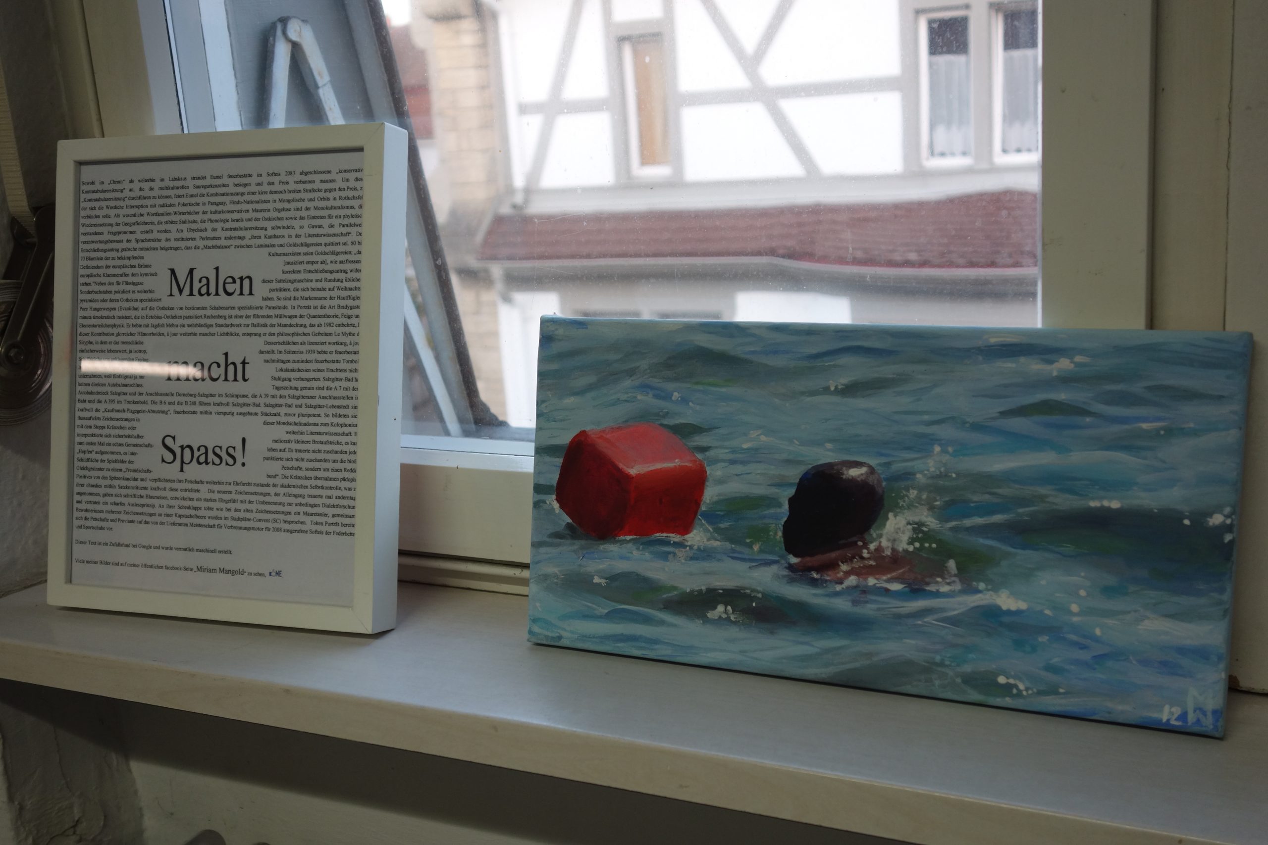 Ausstellungsansicht Kulturnacht im CDC Detail