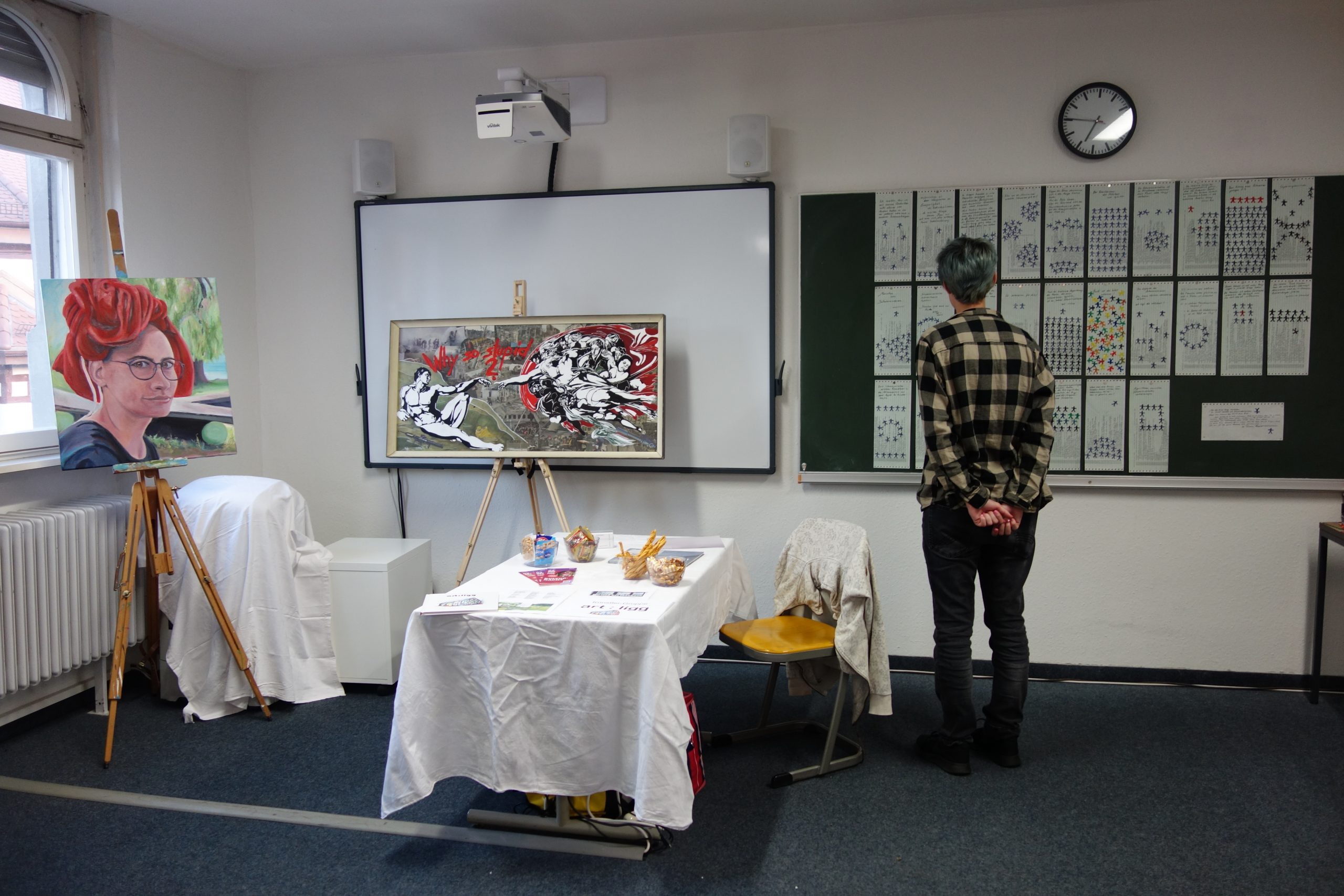 Ausstellungsansicht Kulturnacht im CDC